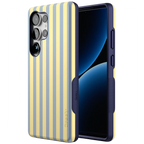 Coastline Stripes | Blue & Yellow Case
