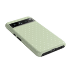 On the Dot | Green Polka Dot Case