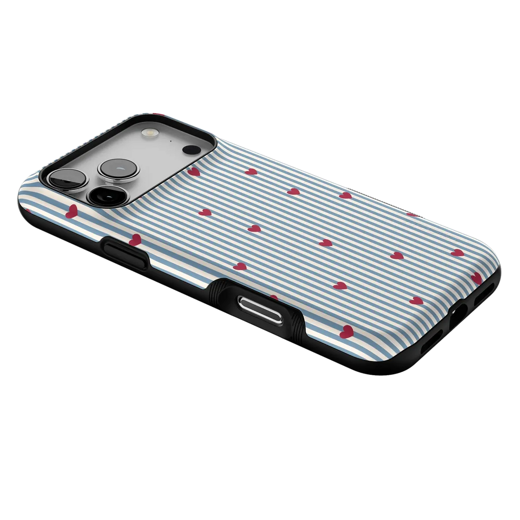 Love Lines | Blue Stripes Case