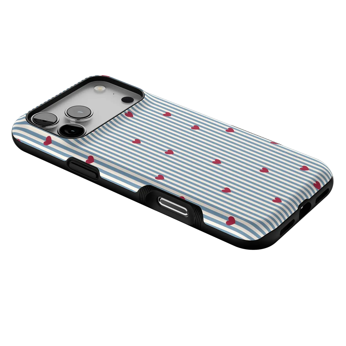 Love Lines | Blue Stripes Case