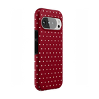 On the Dot | Maroon Polka Dot Case