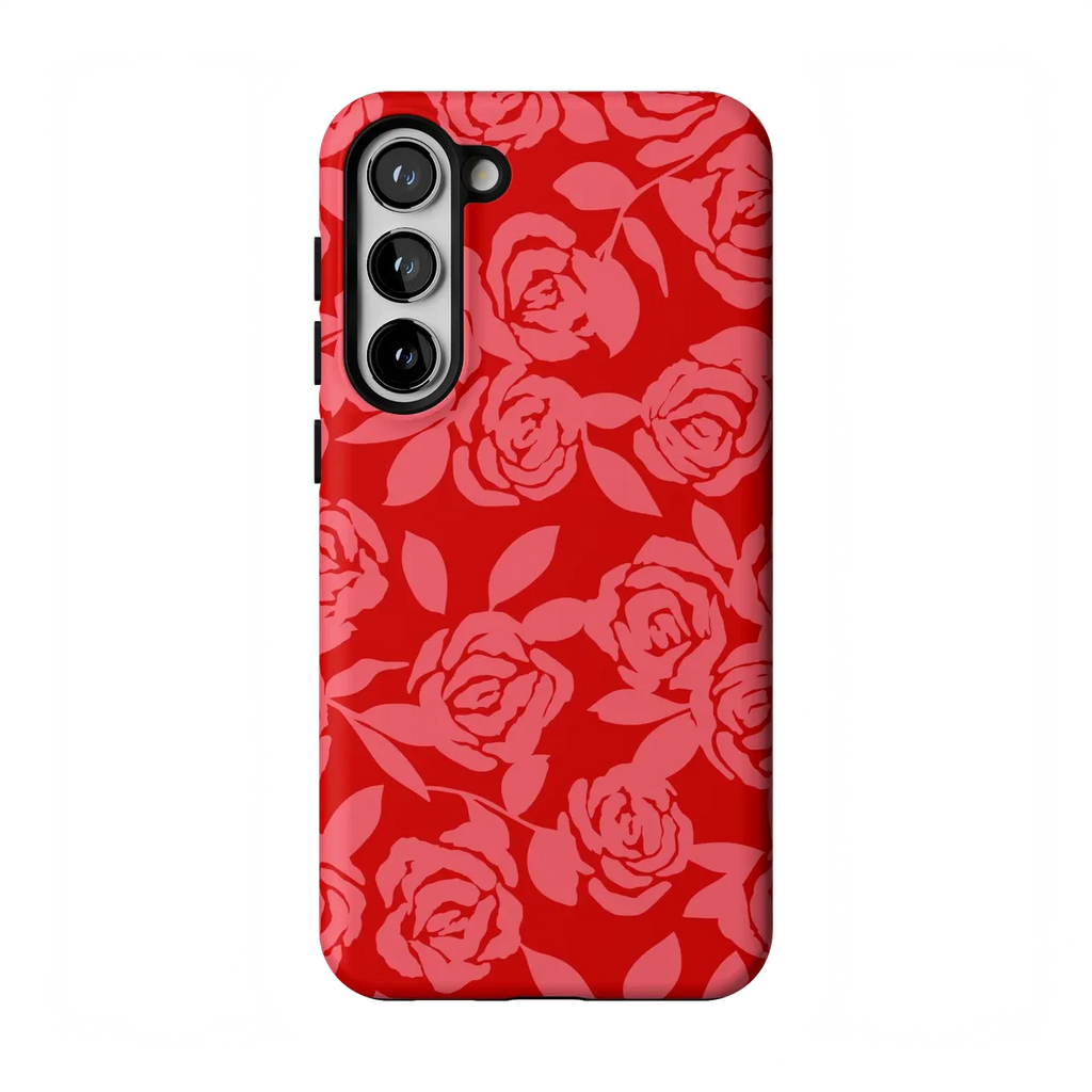 Final Rose | Red & Pink Floral Case