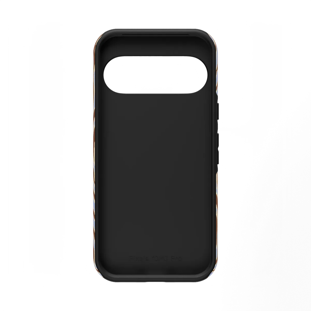 Untamed | Brown & Blue Zebra Case