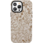 Beige Garden | Neutral Floral Case