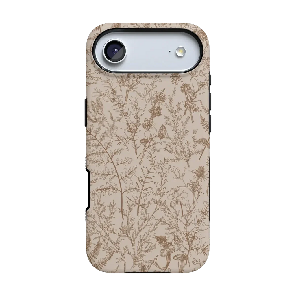Beige Garden | Neutral Floral Case