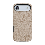Beige Garden | Neutral Floral Case
