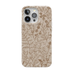 Beige Garden | Neutral Floral Case