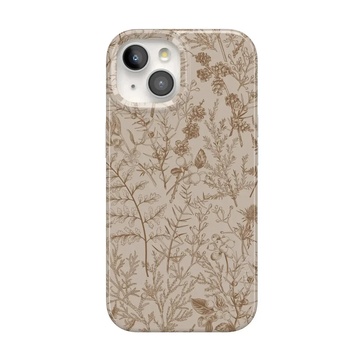 Beige Garden | Neutral Floral Case