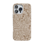 Beige Garden | Neutral Floral Case