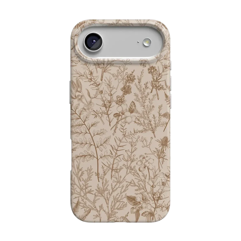 Beige Garden | Neutral Floral Case