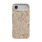 Beige Garden | Neutral Floral Case