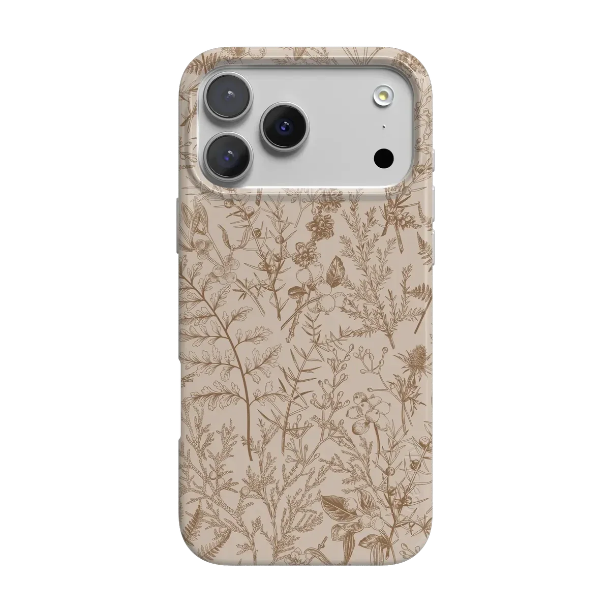 Beige Garden | Neutral Floral Case