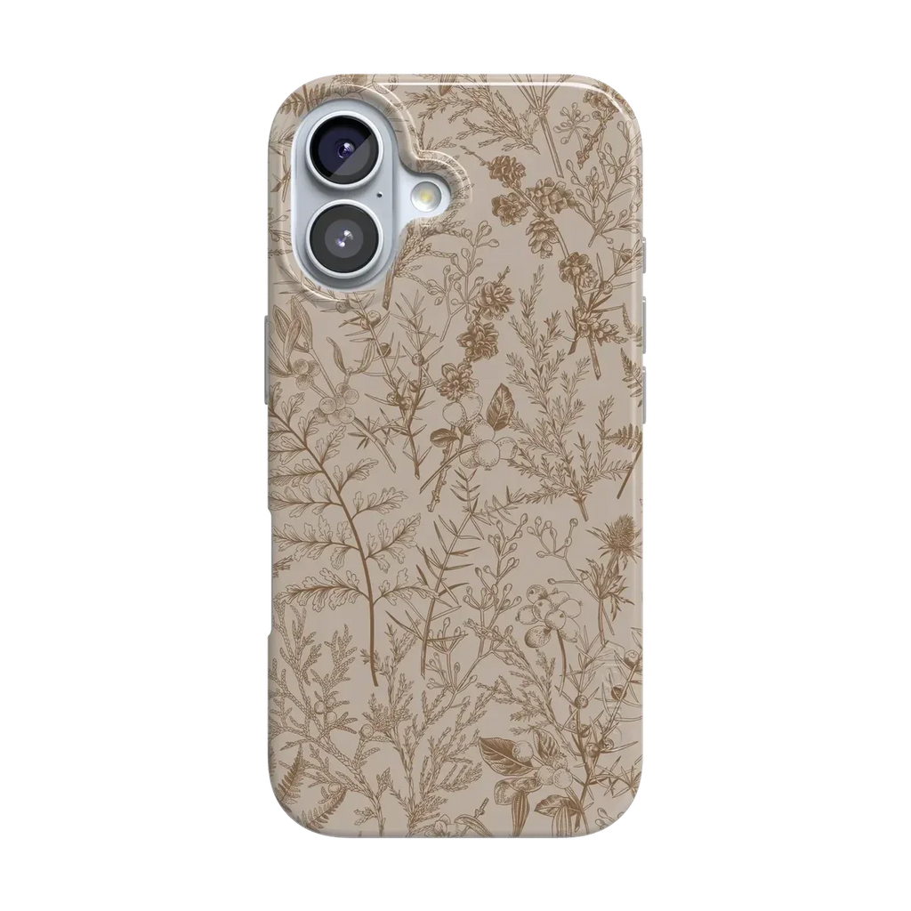 Beige Garden | Neutral Floral Case