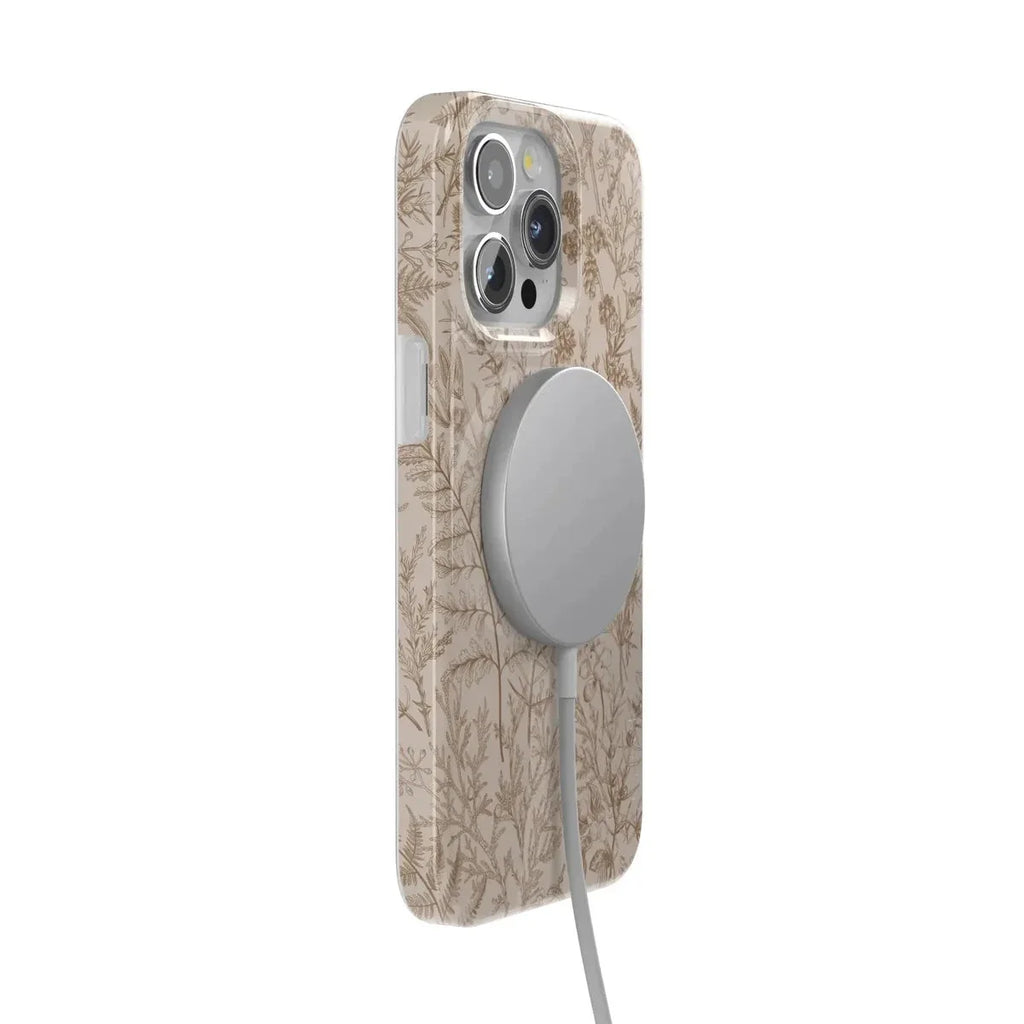 Beige Garden | Neutral Floral Case