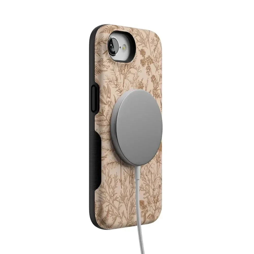 Beige Garden | Neutral Floral Case