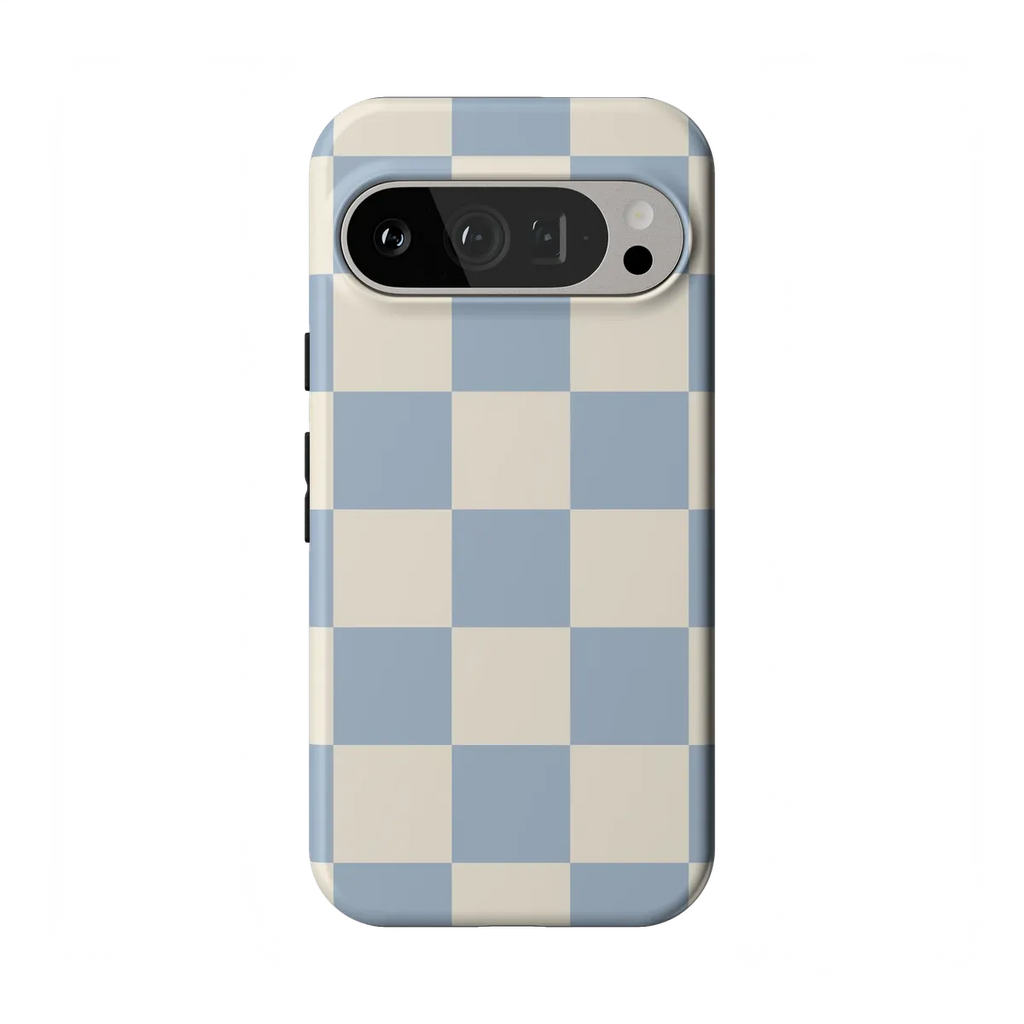 Fit Check | Light Blue Checkerboard Case