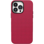 Best Dressed | Red Houndstooth Case