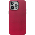 Best Dressed | Red Houndstooth Case