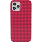 Best Dressed | Red Houndstooth Case