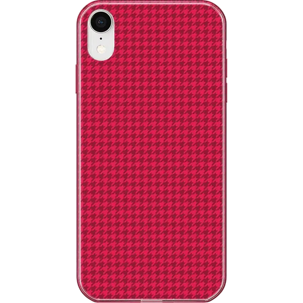 Best Dressed | Red Houndstooth Case
