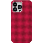 Best Dressed | Red Houndstooth Case