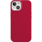 Best Dressed | Red Houndstooth Case
