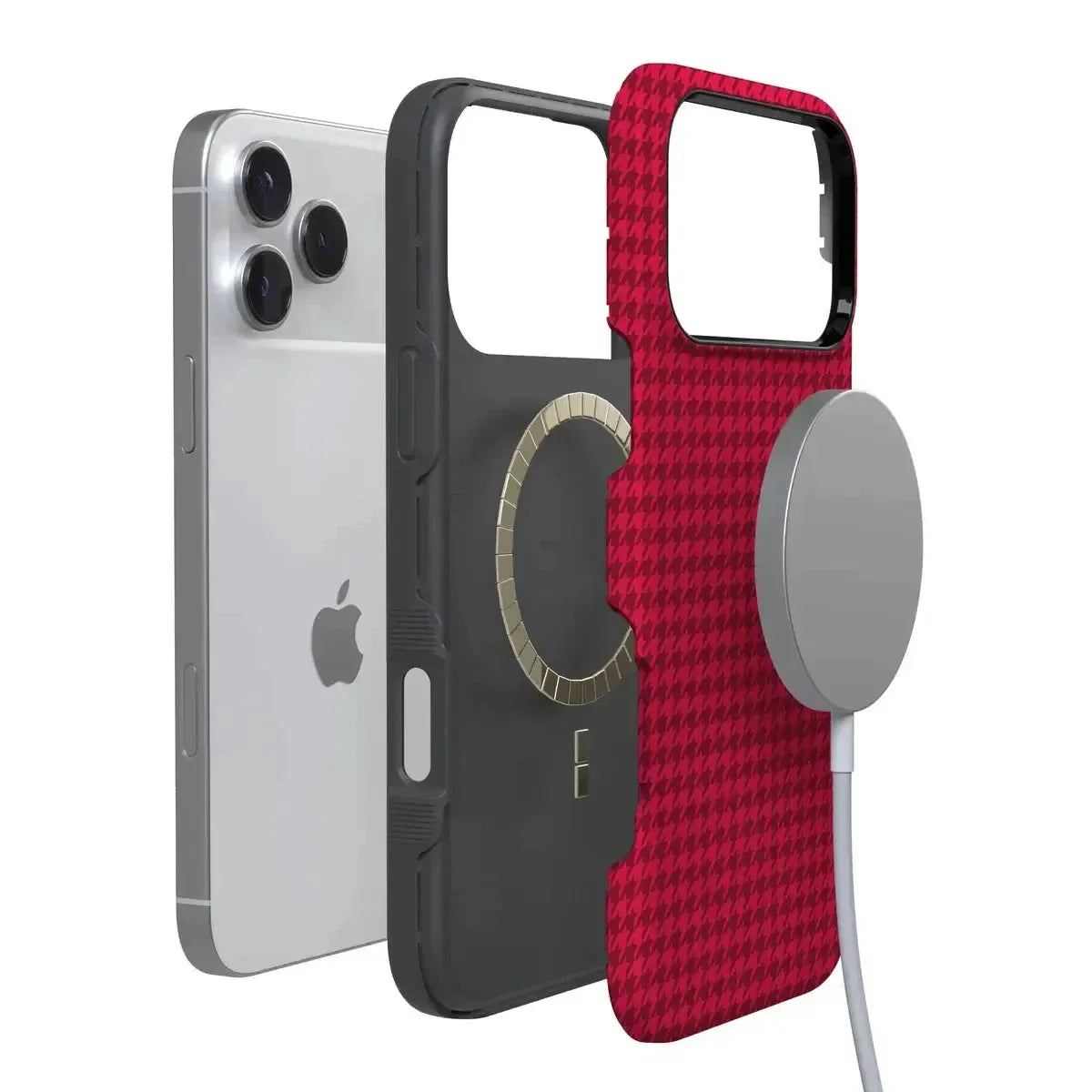 Best Dressed | Red Houndstooth Case