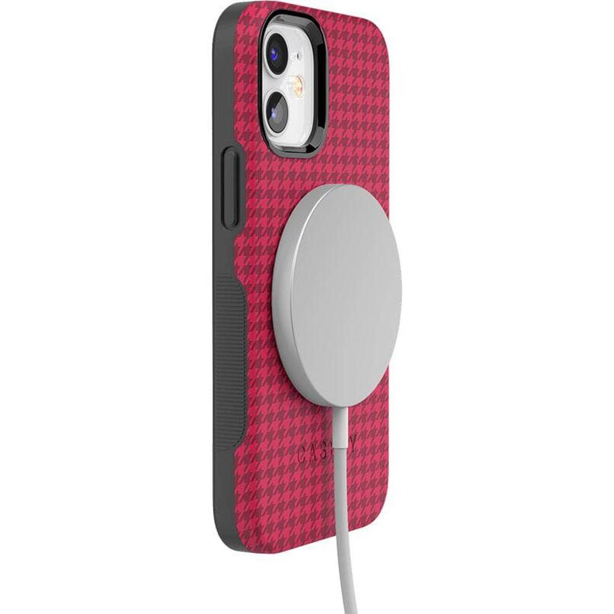 Best Dressed | Red Houndstooth Case