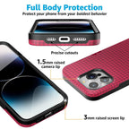 Best Dressed | Red Houndstooth Case