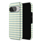 Pastel Picnic | Blue & Green Gingham Case
