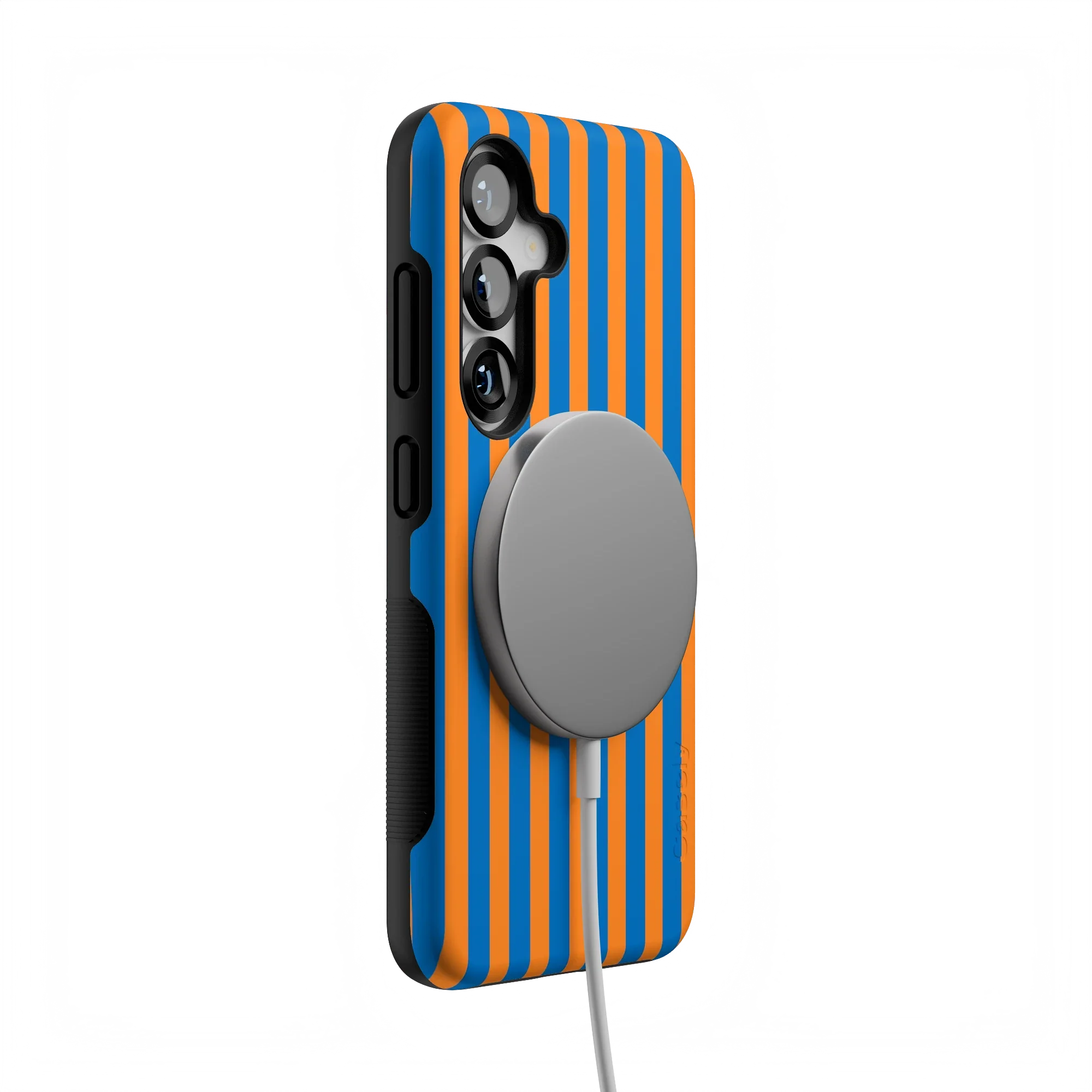 Go New York | Blue & Orange Stripes Case