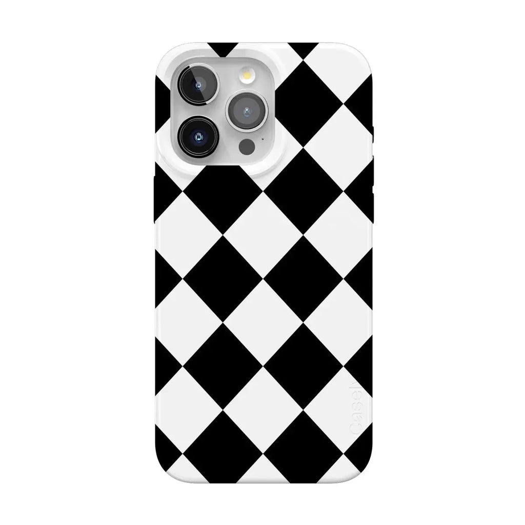 Black Checkerboard | High Contrast Design Case