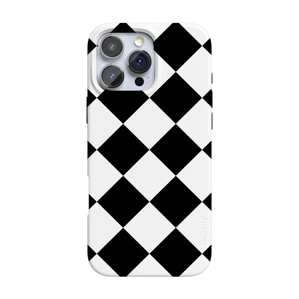 Black Checkerboard | High Contrast Design Case
