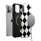 Black Checkerboard | High Contrast Design Case