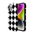 Black Checkerboard | High Contrast Design Case