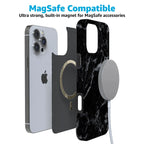 Black Pearl | Classic Black Marble Case