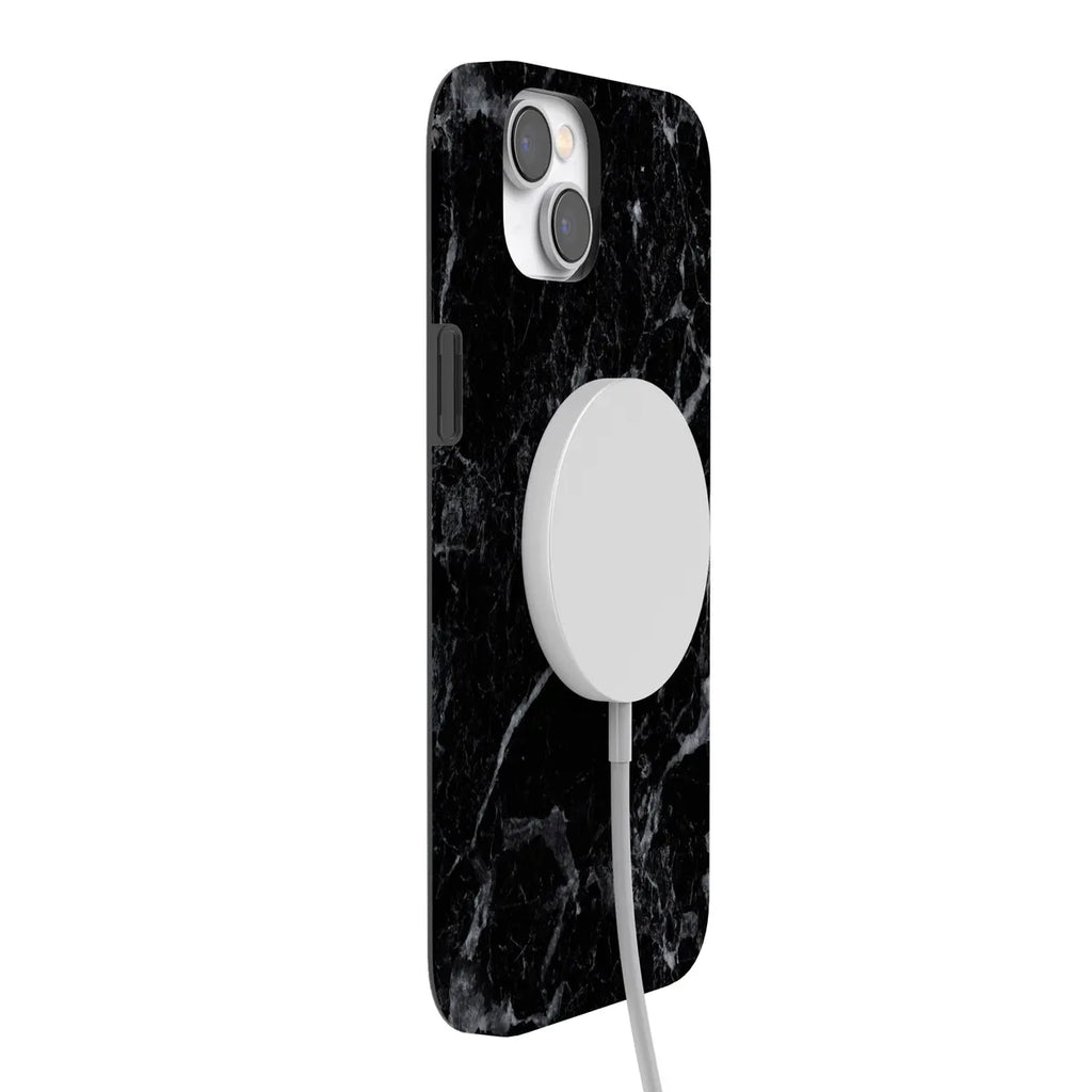 Black Pearl | Classic Black Marble Case