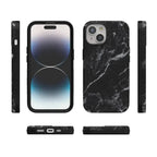 Black Pearl | Classic Black Marble Case