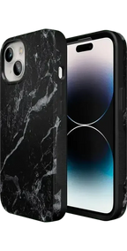 Black Pearl | Classic Black Marble Case