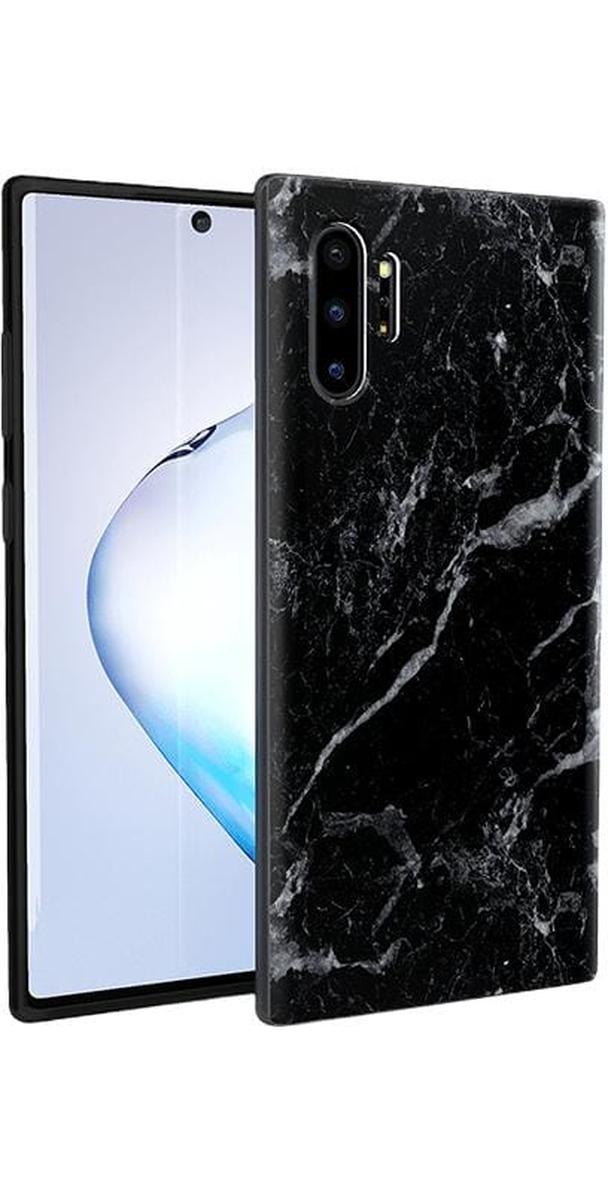 Black Pearl | Classic Black Marble Samsung Case
