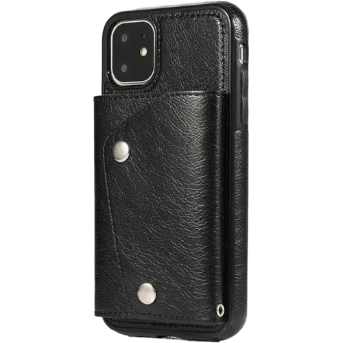 Black Vegan Leather | Wallet Case