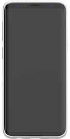 Blue and Gold Clear Floral Samsung Case