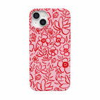Blush Garden | Floral Doodle Case