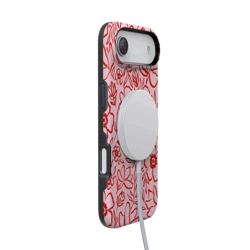 Blush Garden | Floral Doodle Case
