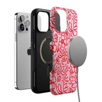 Blush Garden | Floral Doodle Case