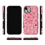 Blush Garden | Floral Doodle Case