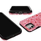 Blush Garden | Floral Doodle Case