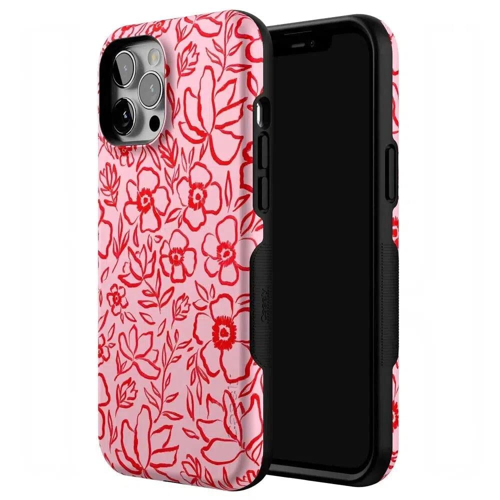 Blush Garden | Floral Doodle Case