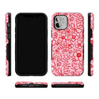 Blush Garden | Floral Doodle Case