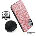 Blush Garden | Floral Doodle Case